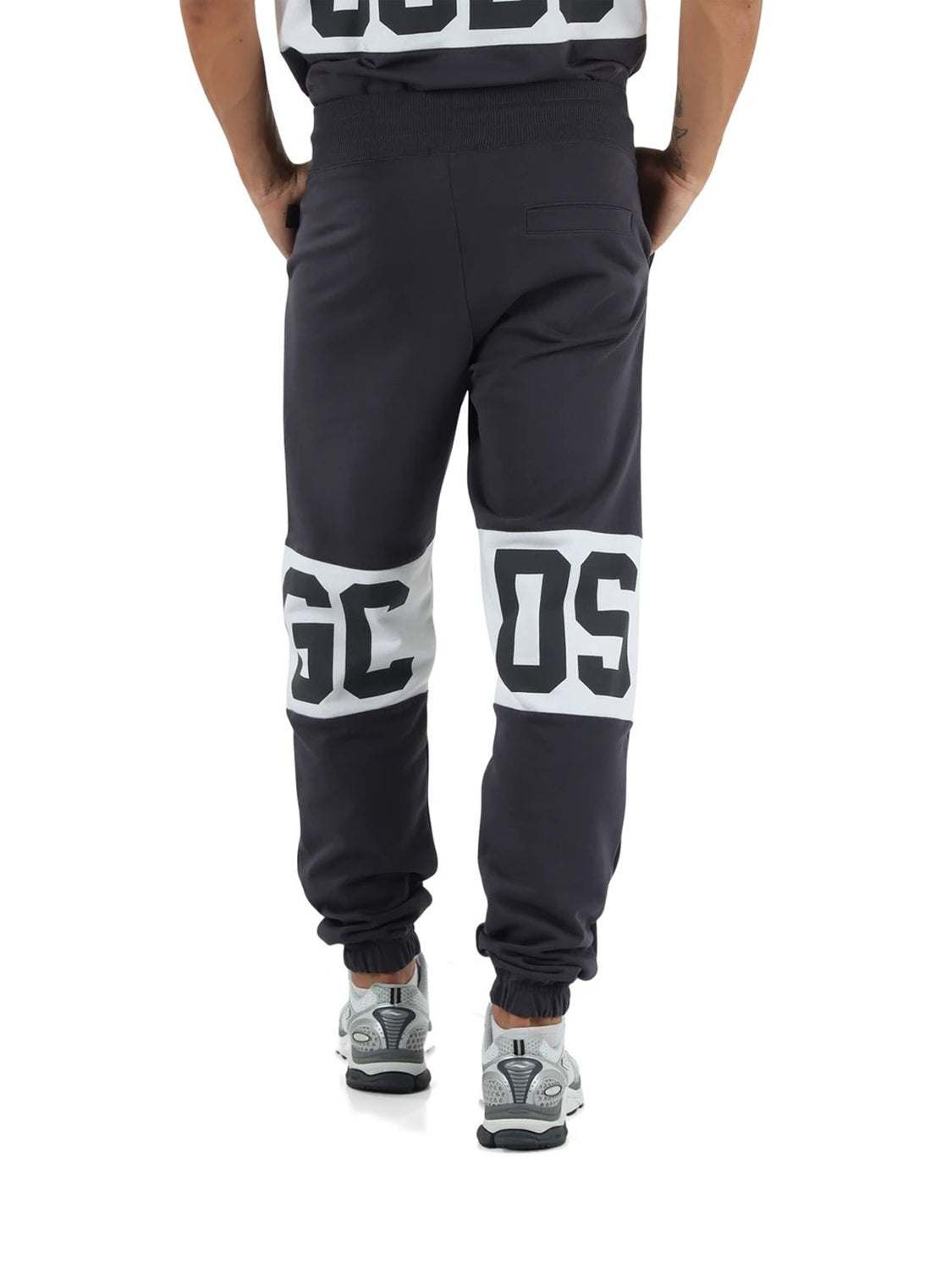 GCDS Pantalone Tuta Uomo Grigio