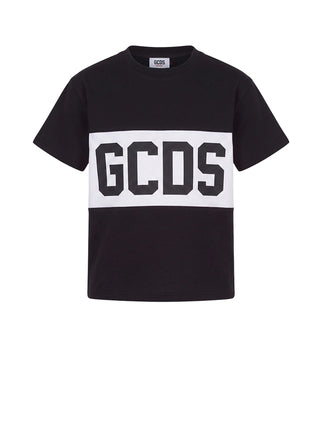 GCDS T-shirt Uomo T-Shirt Con Band Logo Nero