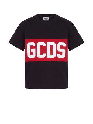 GCDS T-shirt Uomo T-Shirt Con Band Logo Nero