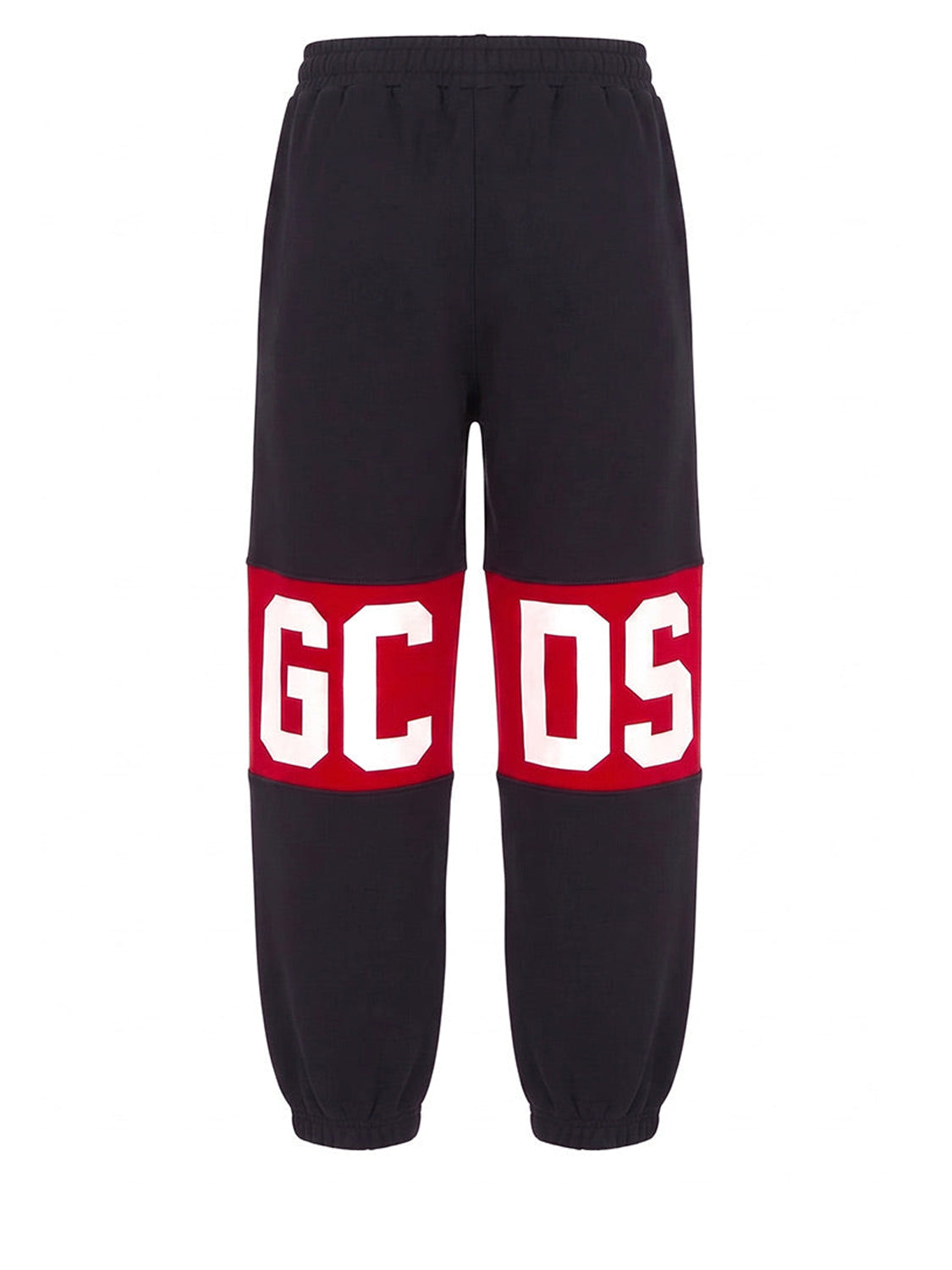 GCDS Pantalone Jogger Uomo Pantaloni Con Band Logo Nero