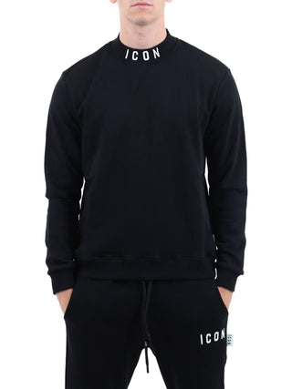 Icon Felpa Girocollo Uomo Nero