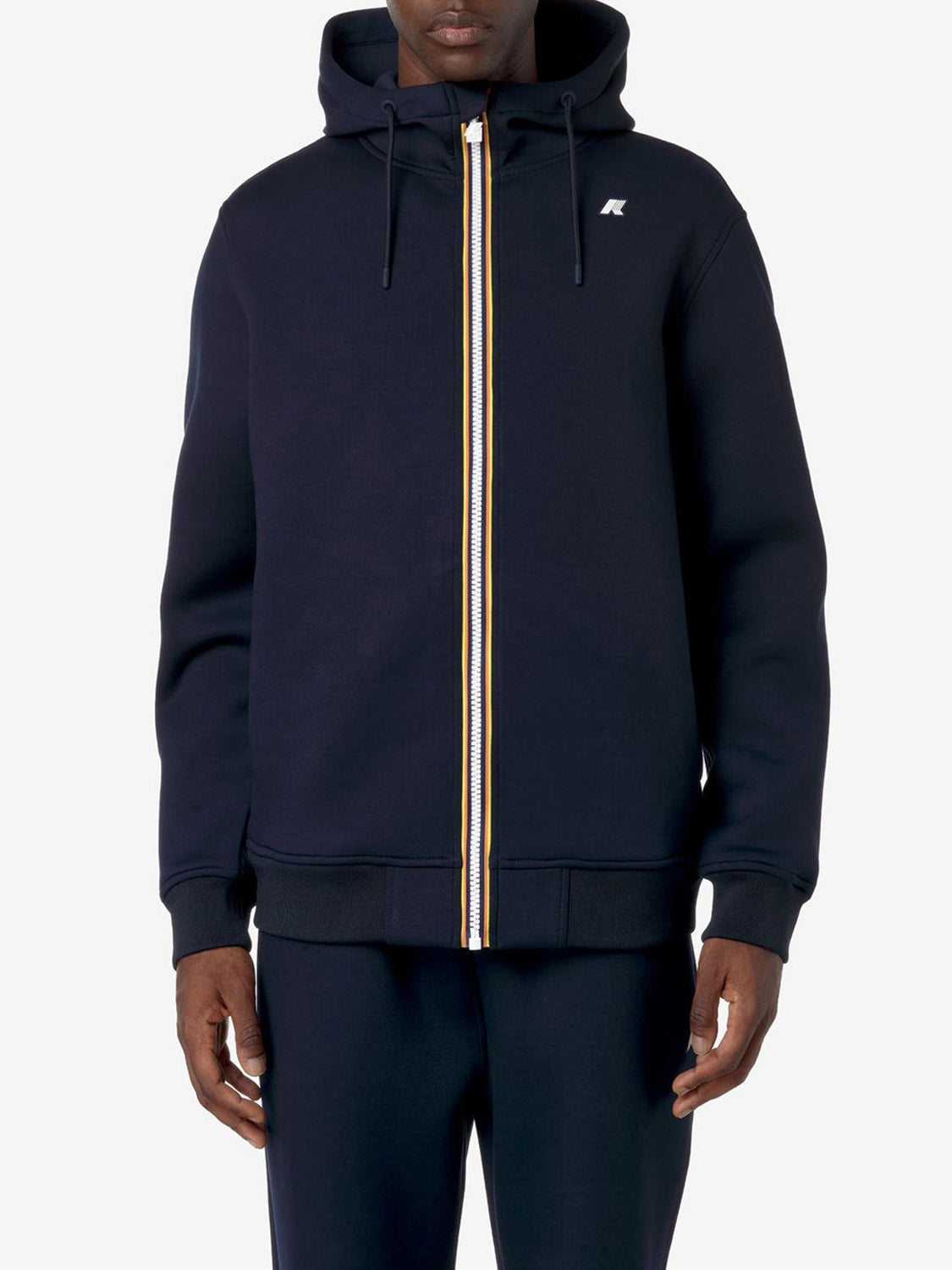 K-way Giubbotto Leggero Uomo Rainer Spacer Blu scuro