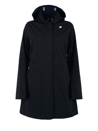 K-way Parka Donna Mathy Bonded Nero