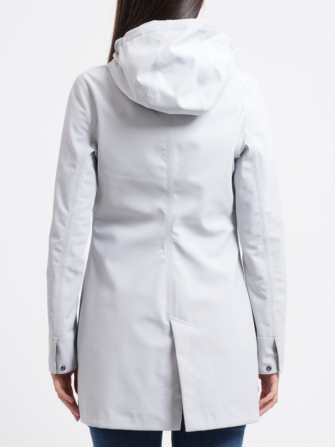 K-way Parka Donna Mathy Bonded Grigio