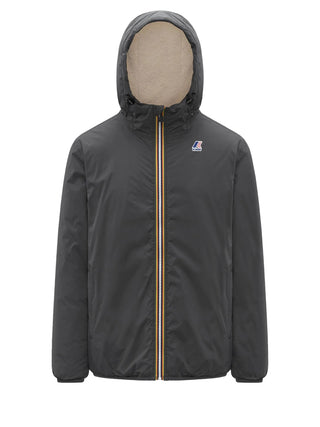 K-way Giubbotto Leggero Unisex Le Vrai 4.0 Claude Orsetto Grigio Scuro