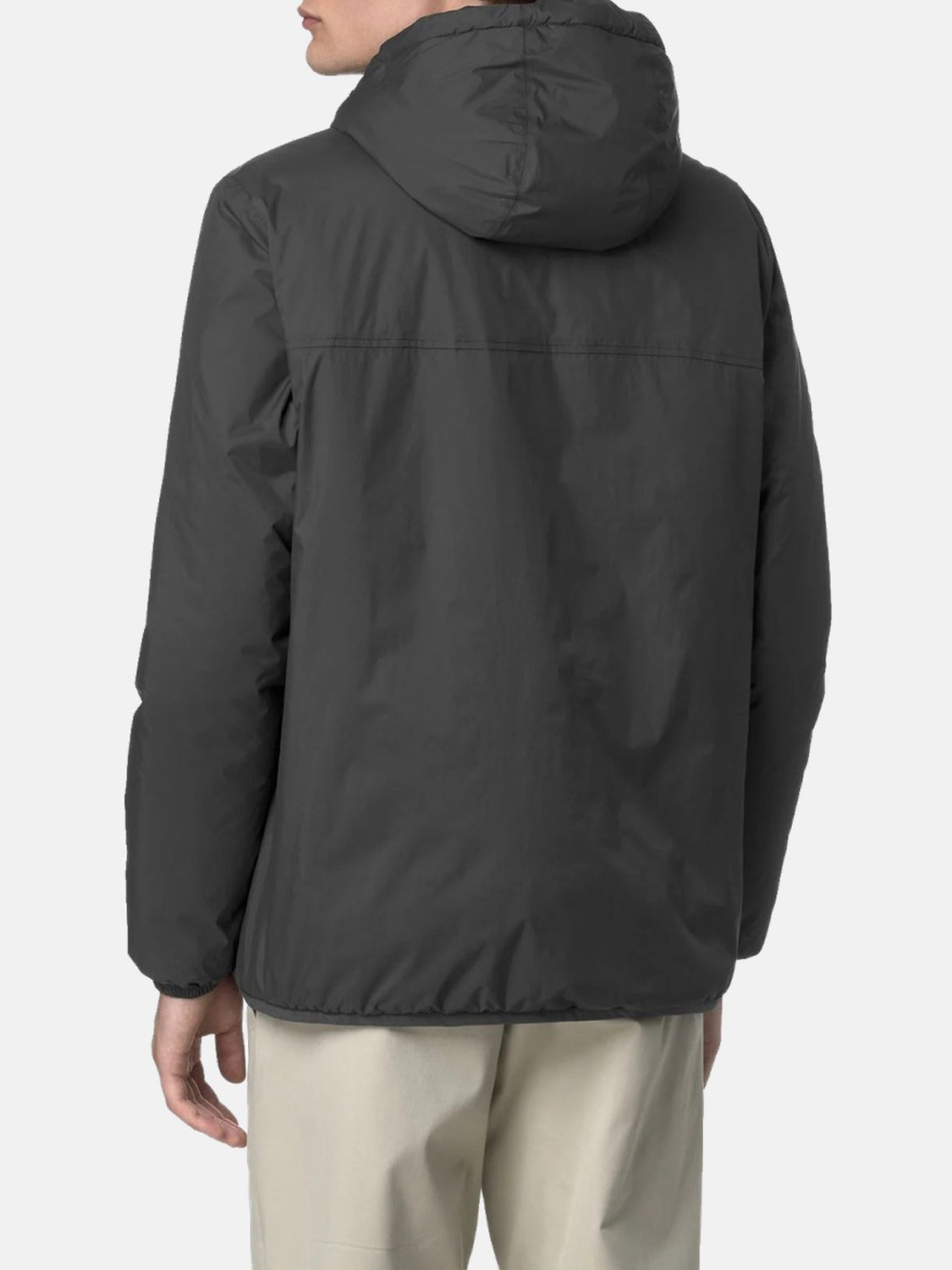 K-way Giubbotto Leggero Unisex Le Vrai 4.0 Claude Orsetto Grigio Scuro
