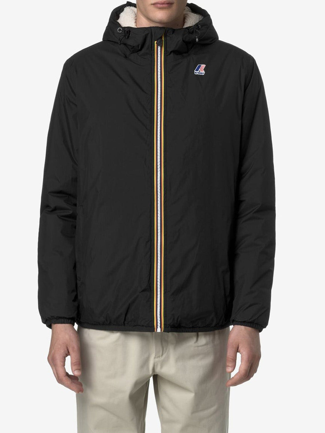 K-way Giubbotto Leggero Unisex Le Vrai 4.0 Claude Orsetto Nero