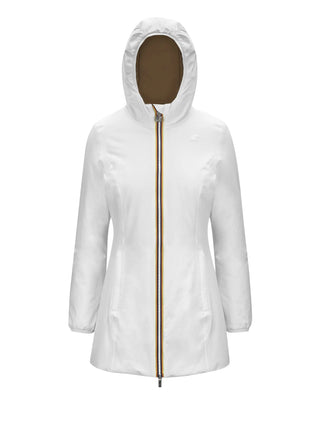 K-way Parka Donna Denise St Warm Double Bianco