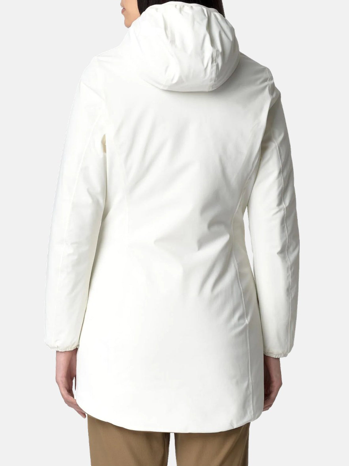 K-way Parka Donna Denise St Warm Double Bianco