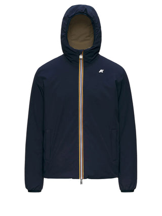 K-way Giubbotto Leggero Uomo Jack St Warm Double Blu Scuro