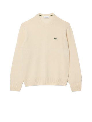 Lacoste Maglione Uomo Bianco panna
