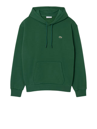 Lacoste Felpa Cappuccio Uomo Verde