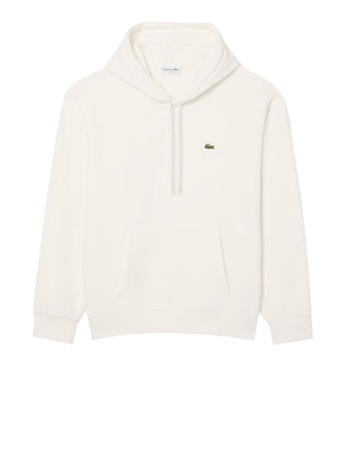 Lacoste Felpa Cappuccio Uomo Bianco