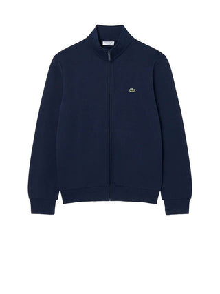 Lacoste Felpa con Zip Uomo Navy