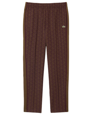 Lacoste Pantalone Tuta Uomo Marrone