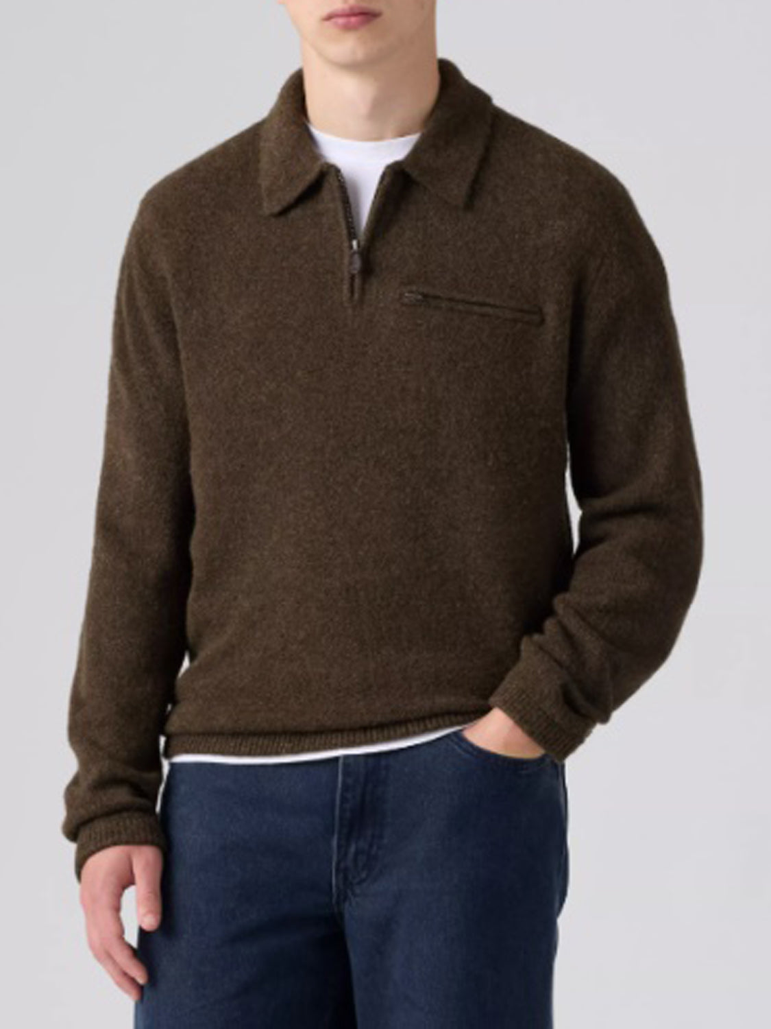 Levi's Maglione Uomo Boulder Naturale