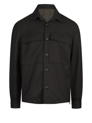 OUT FIT Overshirt Uomo Moro