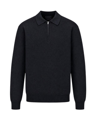 Rains Polo Unisex Long Sleeve Polo Nero