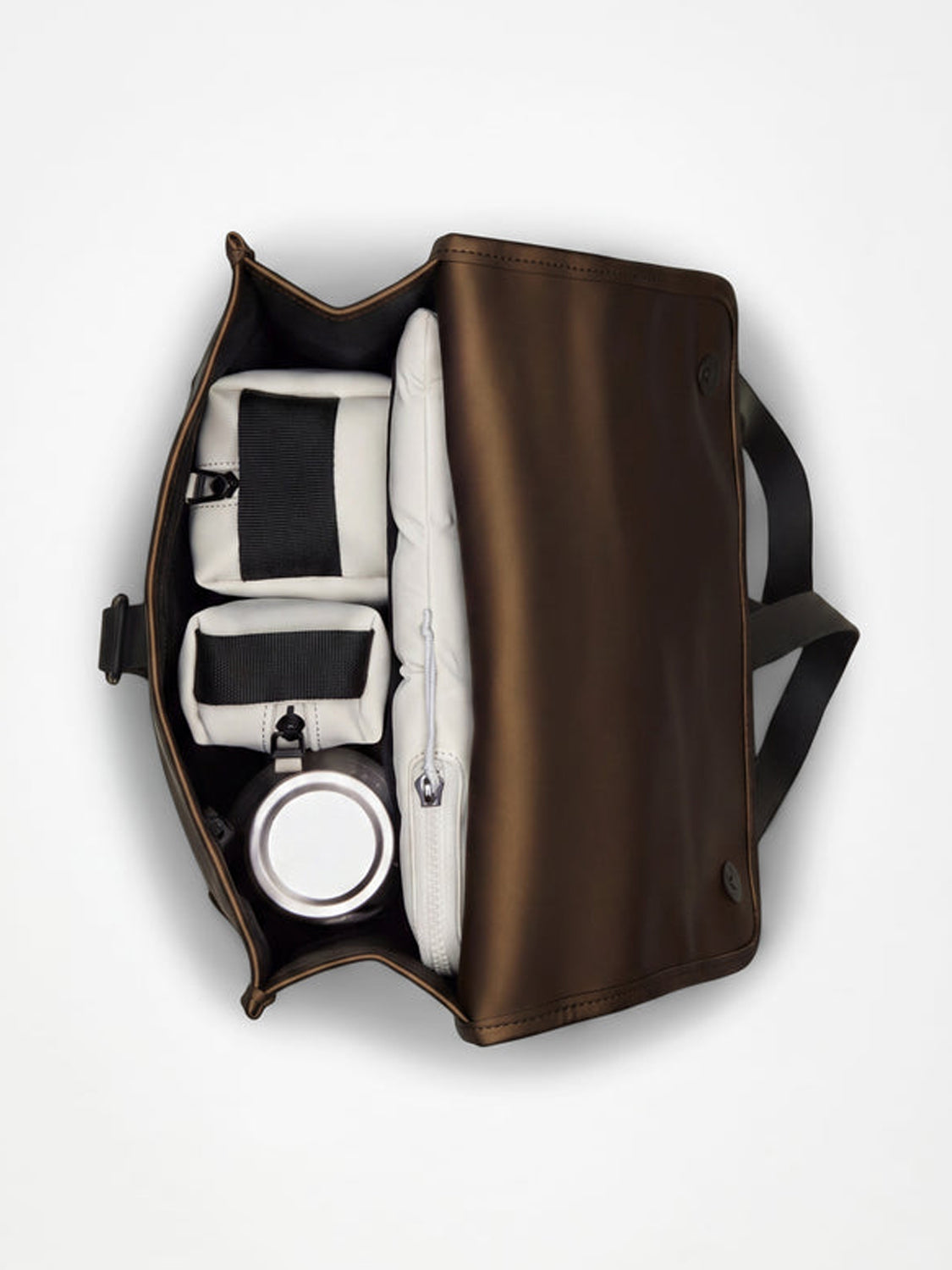 Rains Zaino Unisex Backpack Mini W3 Marrone