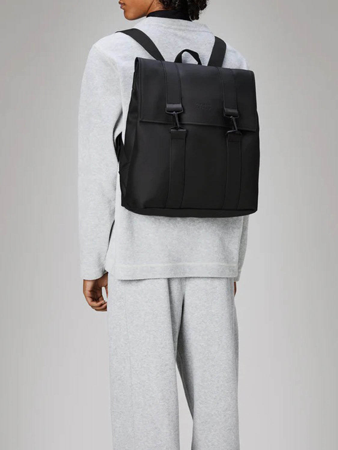 Rains Zaino Unisex Msn Bag W3 Nero