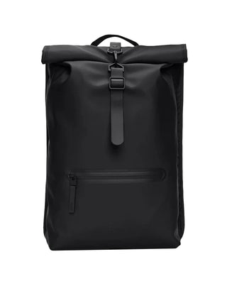 Rains Zaino Unisex Rolltop Rucksack W3 Nero