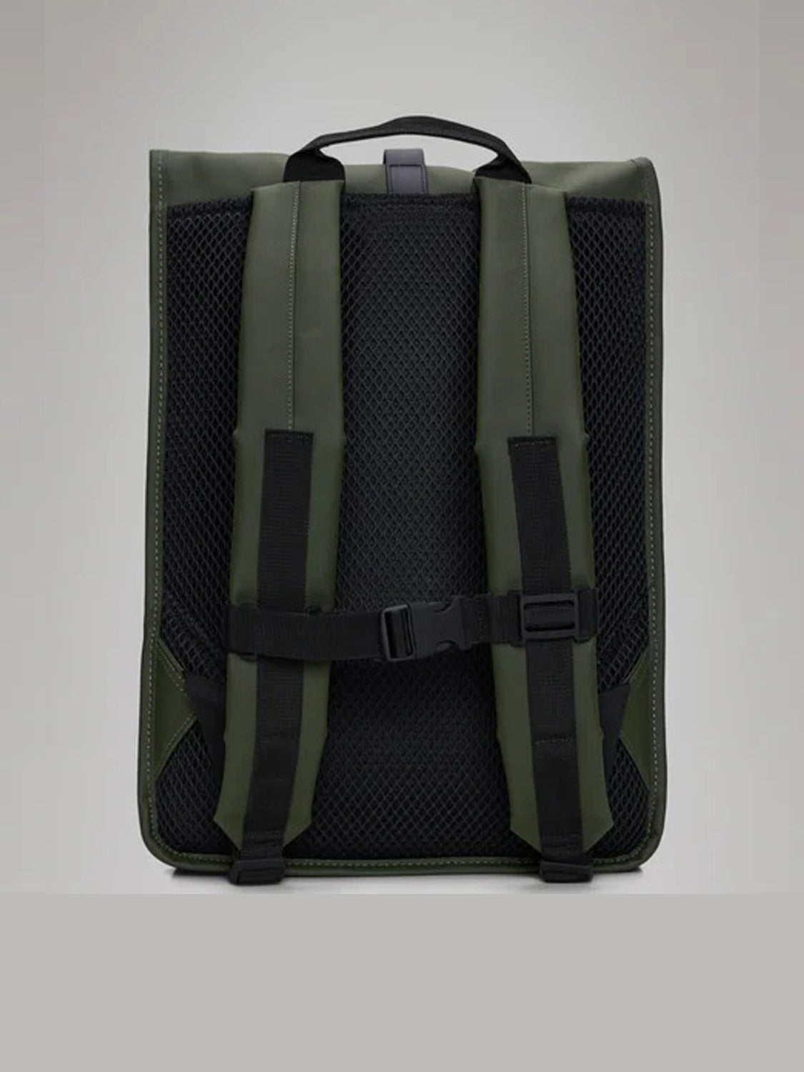 Rains Zaino Unisex Rolltop Rucksack W3 Verde