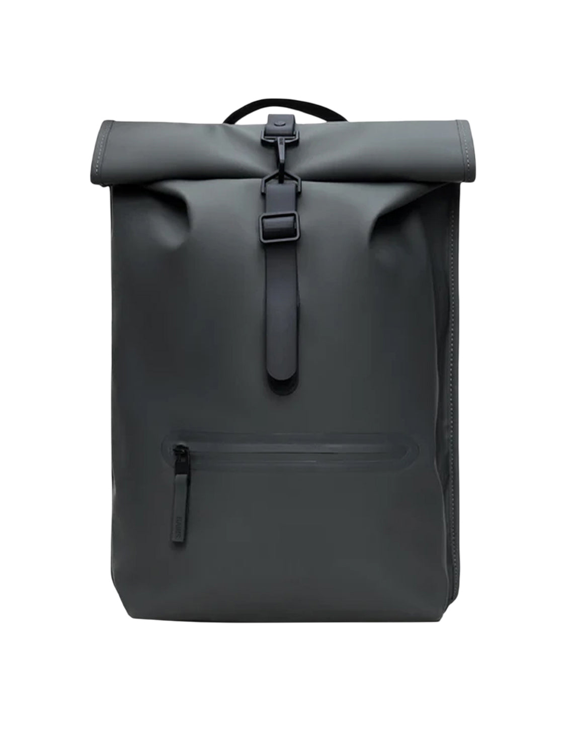 Rains Zaino Unisex Rolltop Rucksack W3 Grigio Scuro