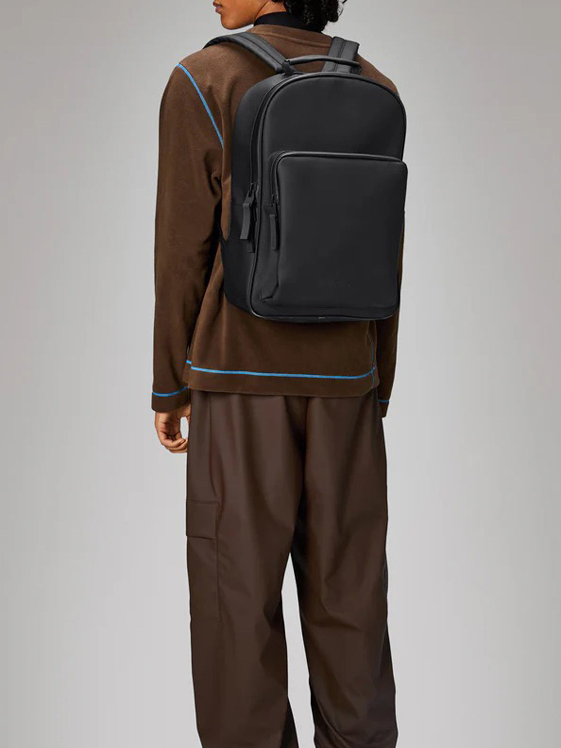 Rains Zaino Unisex Book Daypack Large W3 Nero