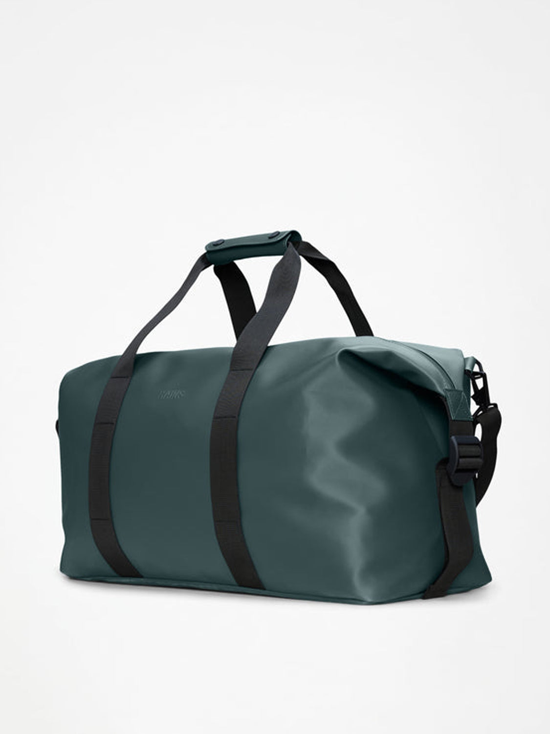 Rains Borsa a Mano Unisex Hilo Weekend Bag W3 Verde petrolio