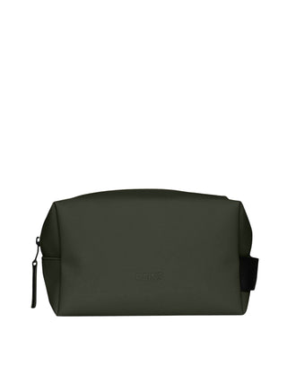 Rains Pochette Unisex Wash Bag Small W3 Verde