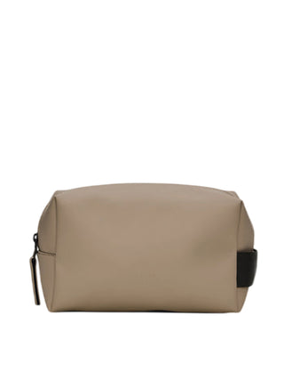 Rains Pochette Unisex Wash Bag Small W3 Beige