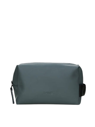 Rains Pochette Unisex Wash Bag Small W3 Grigio Scuro