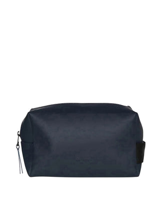 Rains Pochette Unisex Wash Bag Small W3 Navy