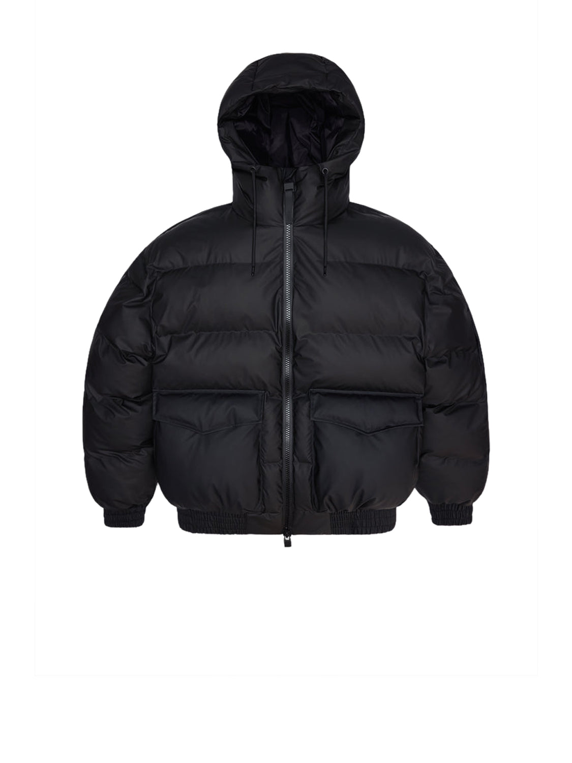 Rains Bomber Unisex Alta Bomber Puffer Jacket W3T3 Nero
