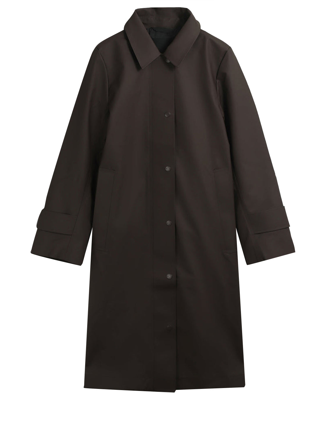 Rains Trench Donna Nara W Long Jacket W3 Marrone