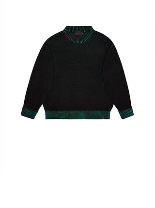 Rains Maglione Unisex Sowa Knit Crew Neck Nero