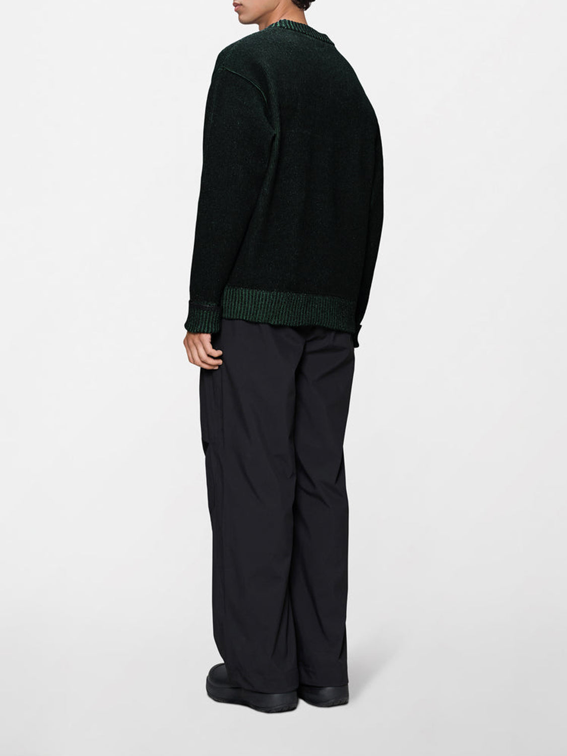 Rains Maglione Unisex Sowa Knit Crew Neck Nero