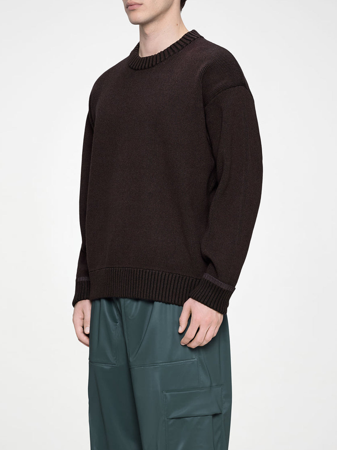 Rains Maglione Unisex Sowa Knit Crew Neck Nero