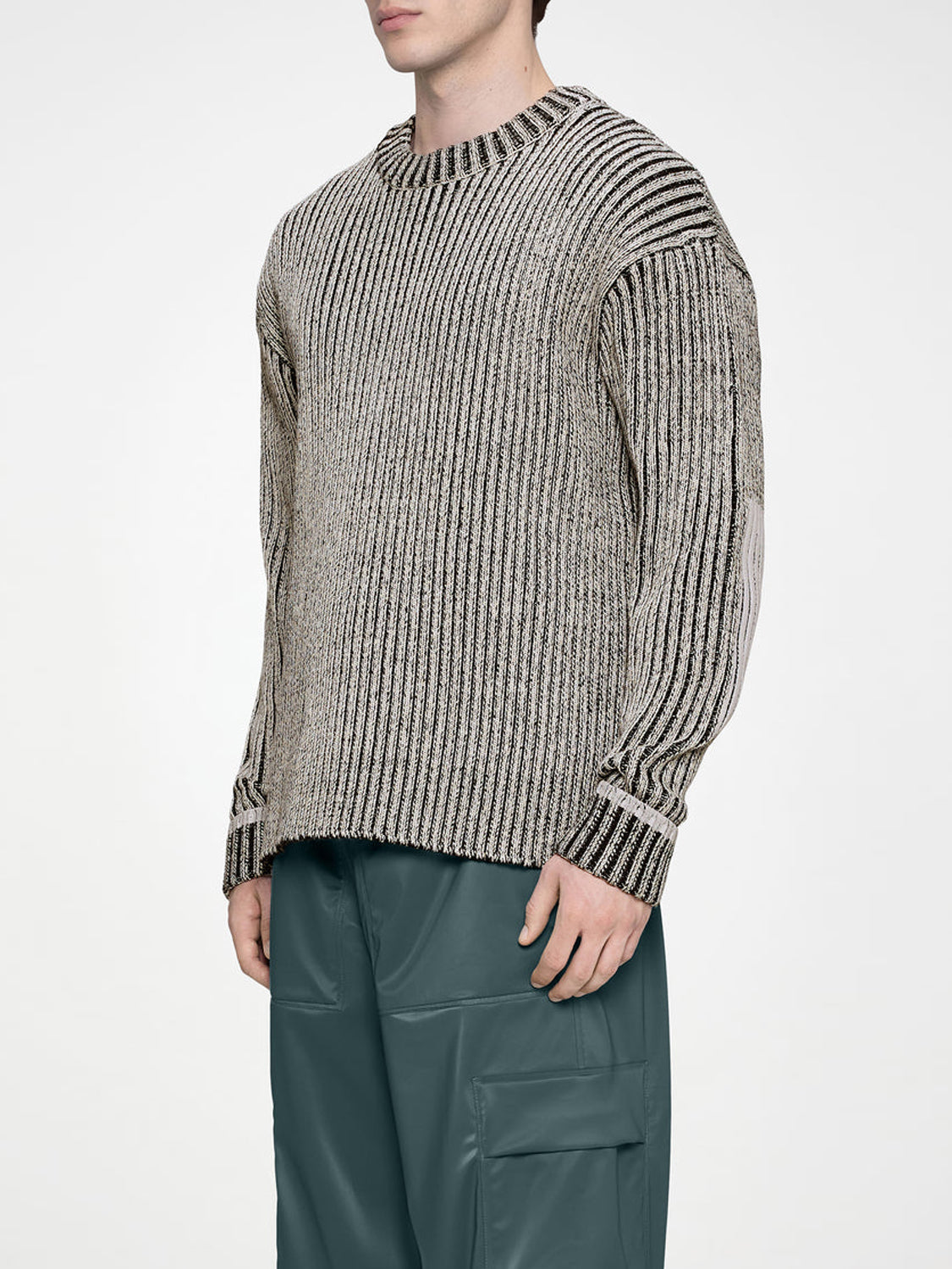 Rains Maglione Unisex Sapa Knit Crew Neck Bianco Antico