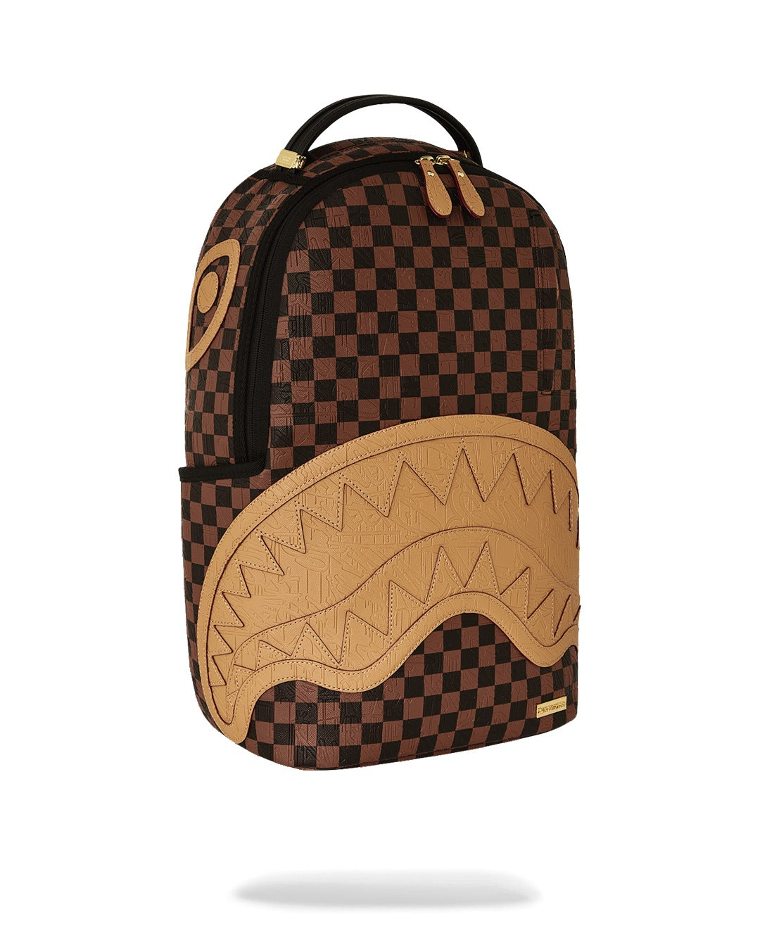 Sprayground Zaino Embossed check brown Marrone