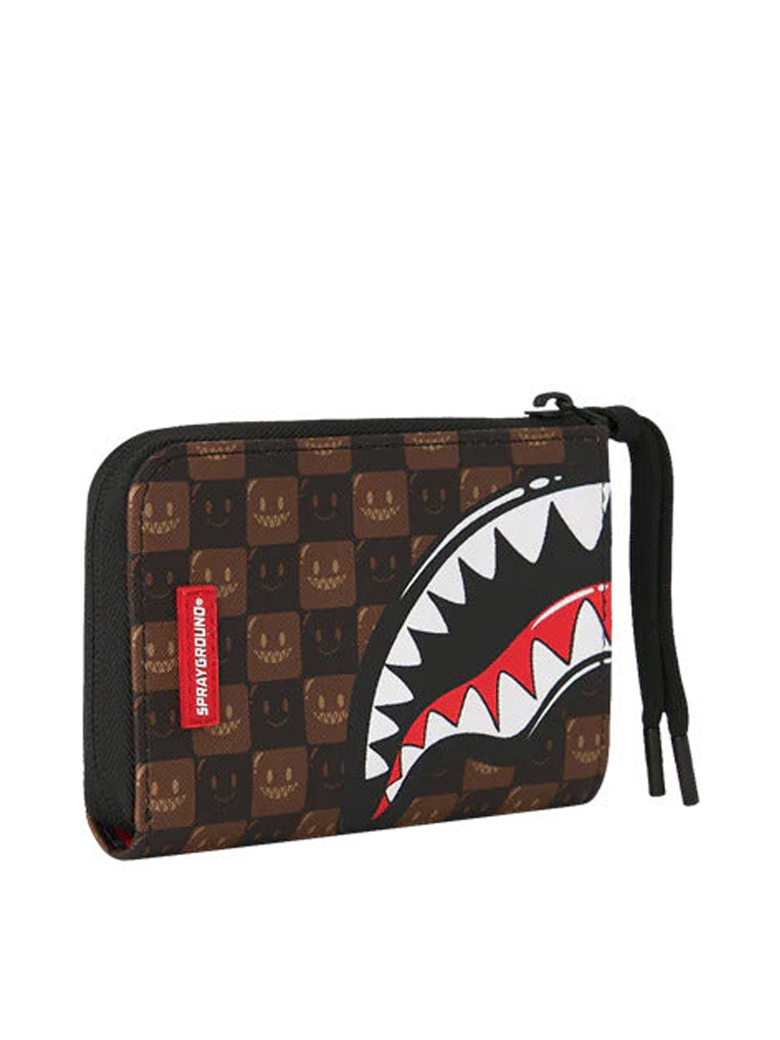 Portafoglio Sharks in Paris wtf bubble brown Marrone