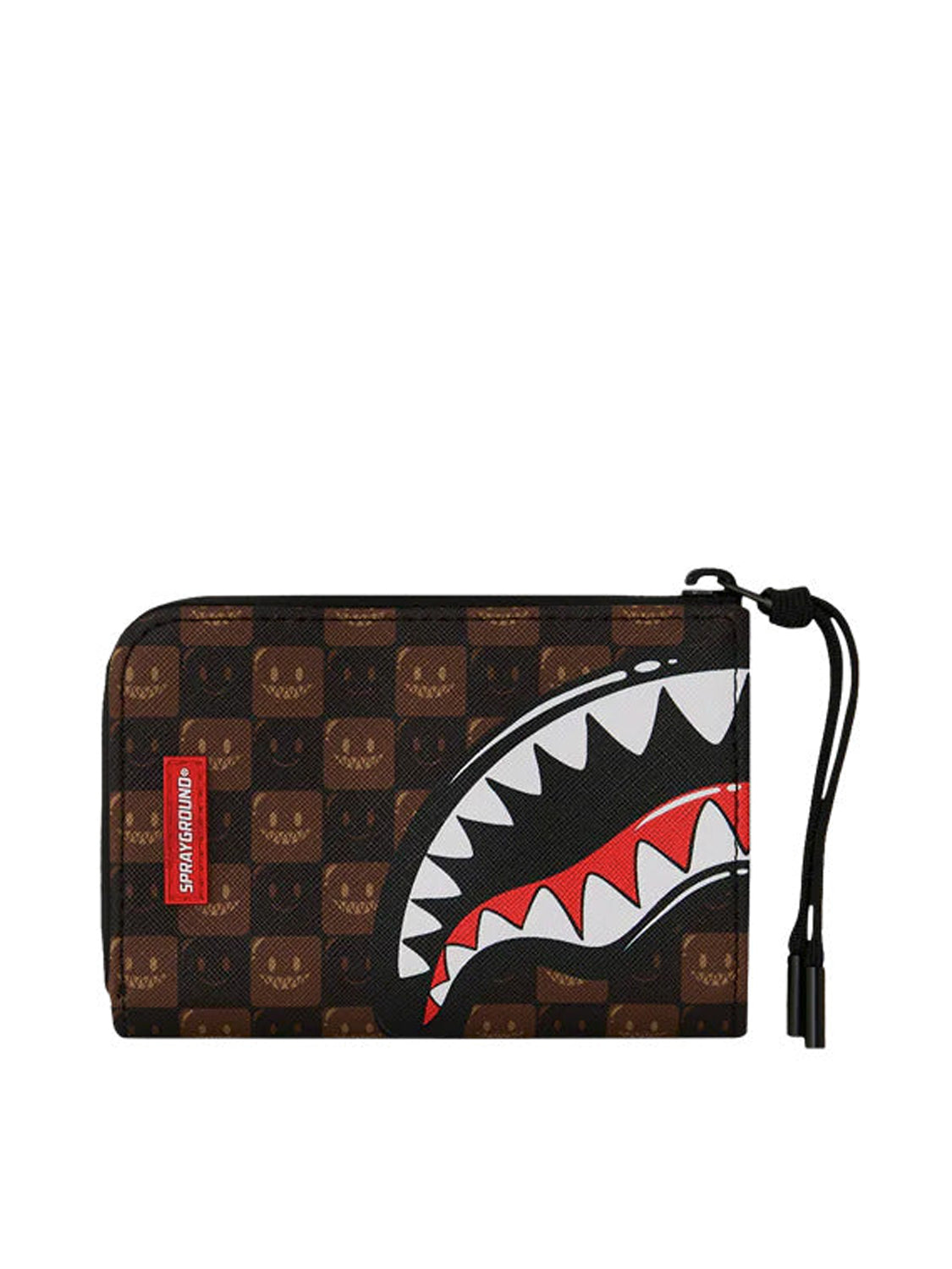 Portafoglio Sharks in Paris wtf bubble brown Marrone