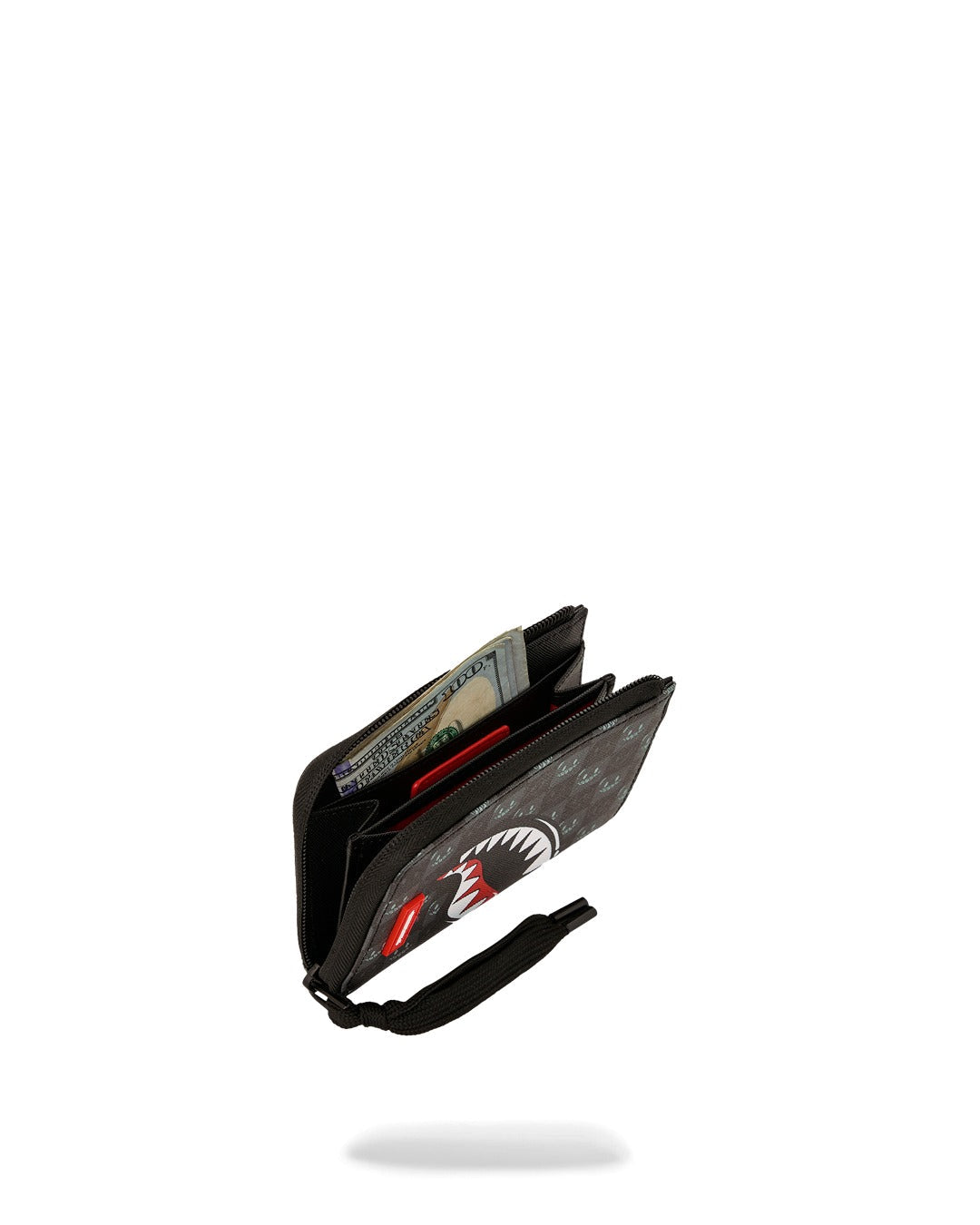Sprayground Portafoglio Sharks in Paris wtf bubbly black Nero
