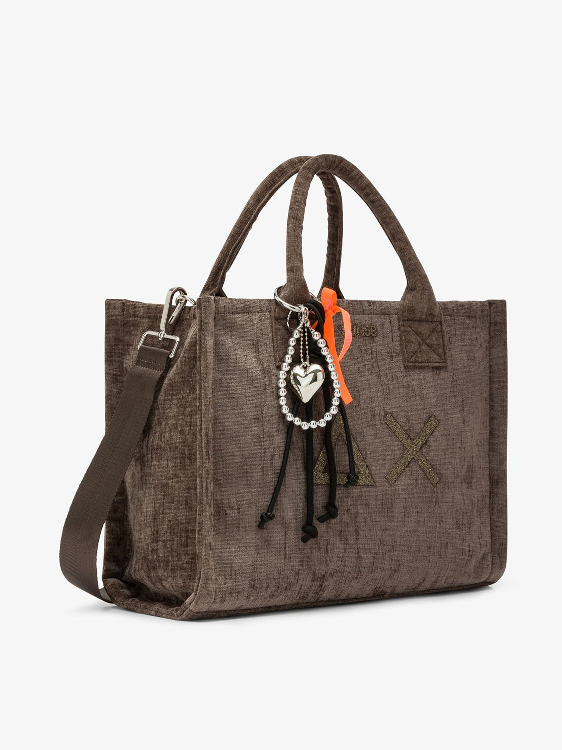 Sun68 Borsa a Mano Donna Cali Midi Bag Tortora