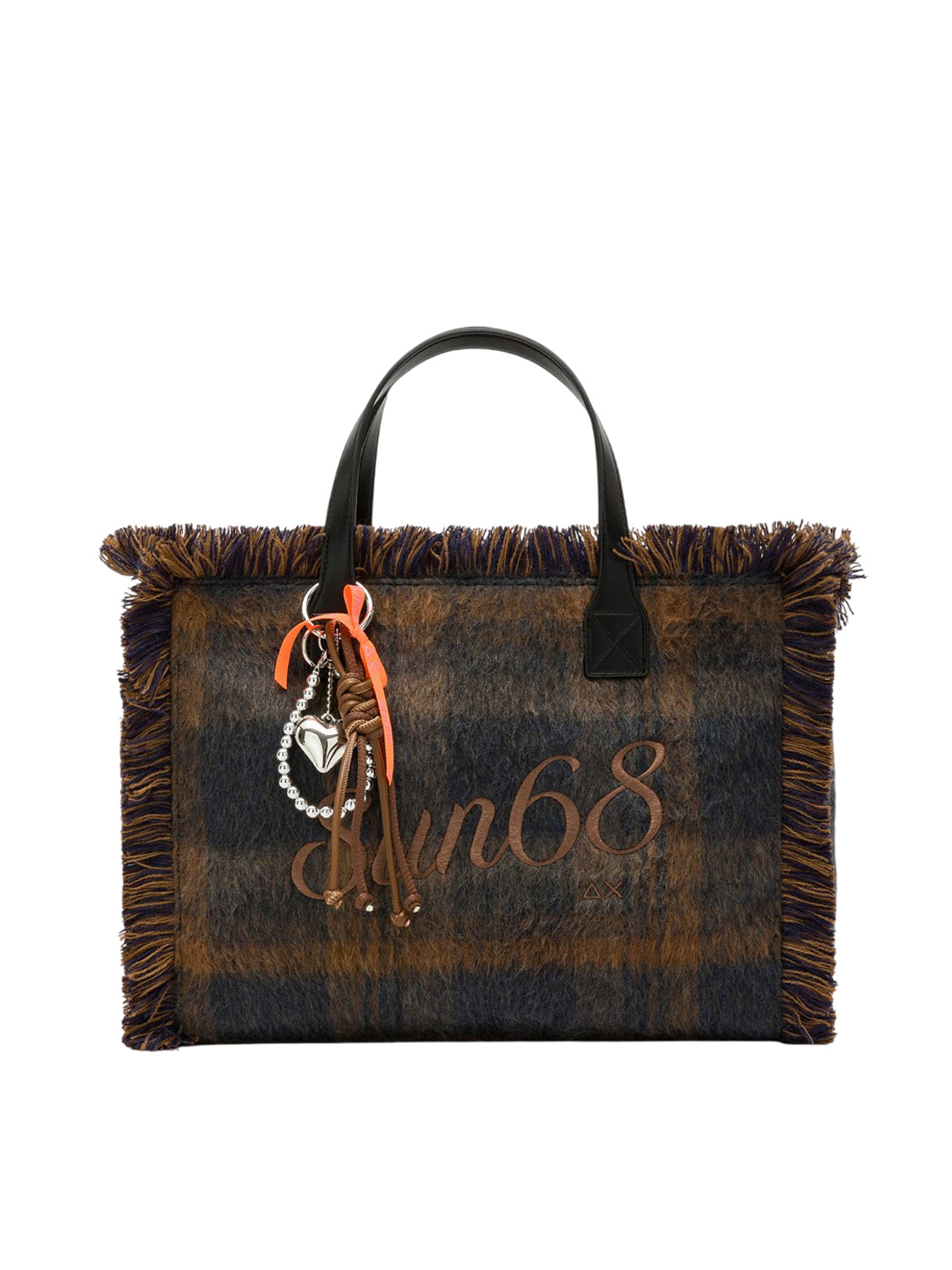 Sun68 Borsa a Mano Donna Cali Midi Bag Navy