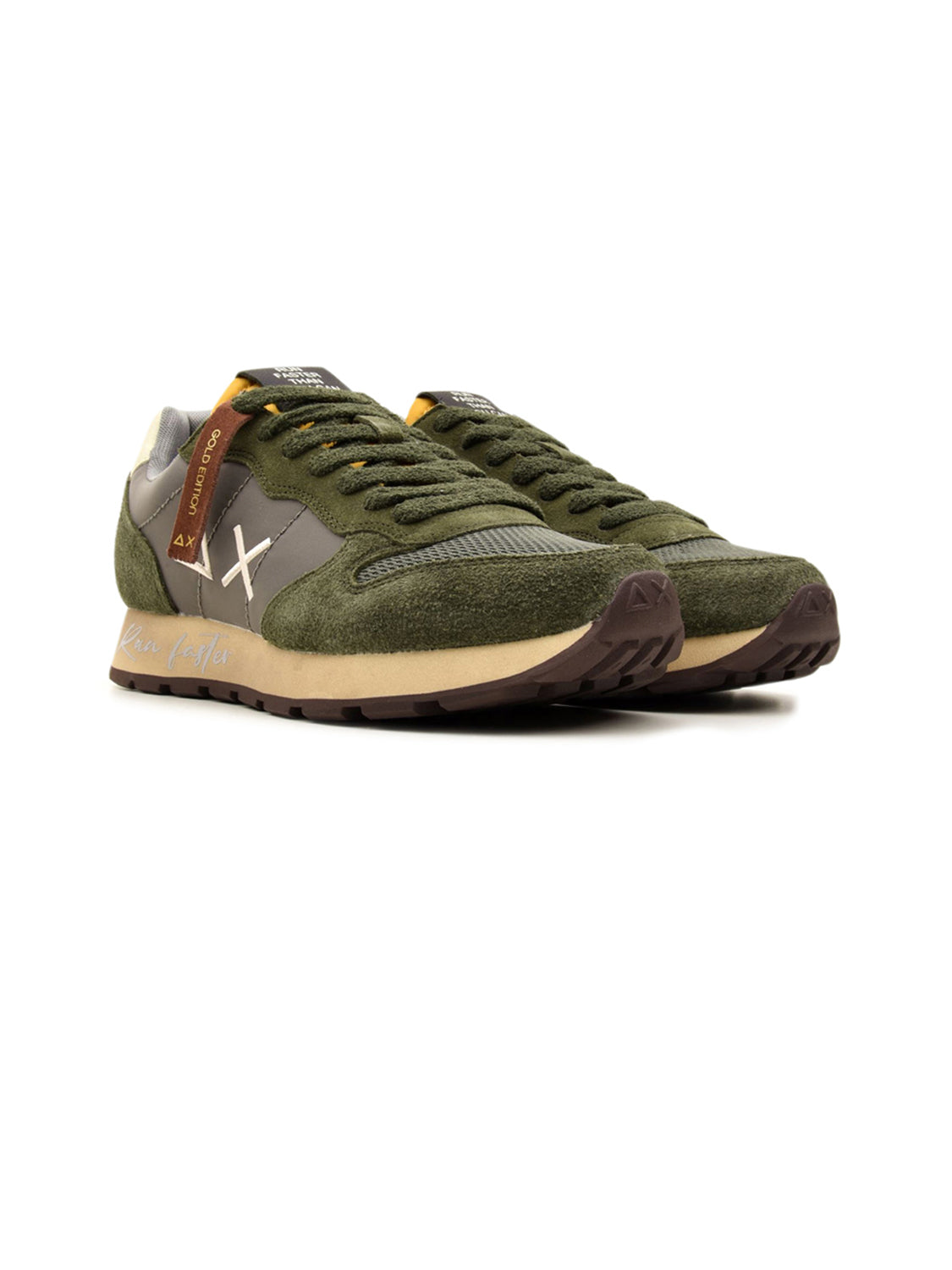 Sun68 Sneakers Uomo Tom Vintage Militare scuro