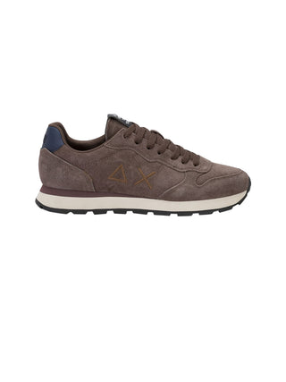 Sun68 Sneakers Uomo Tom Suede Marrone