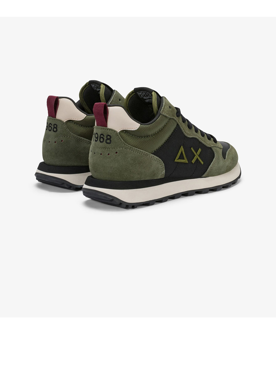 Sun68 Sneakers Uomo Tom 2.0 Mid Militare scuro