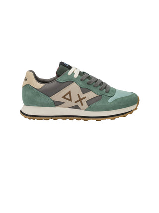 Sun68 Sneakers Uomo Jaki 2.0 Bicolor Verde salvia