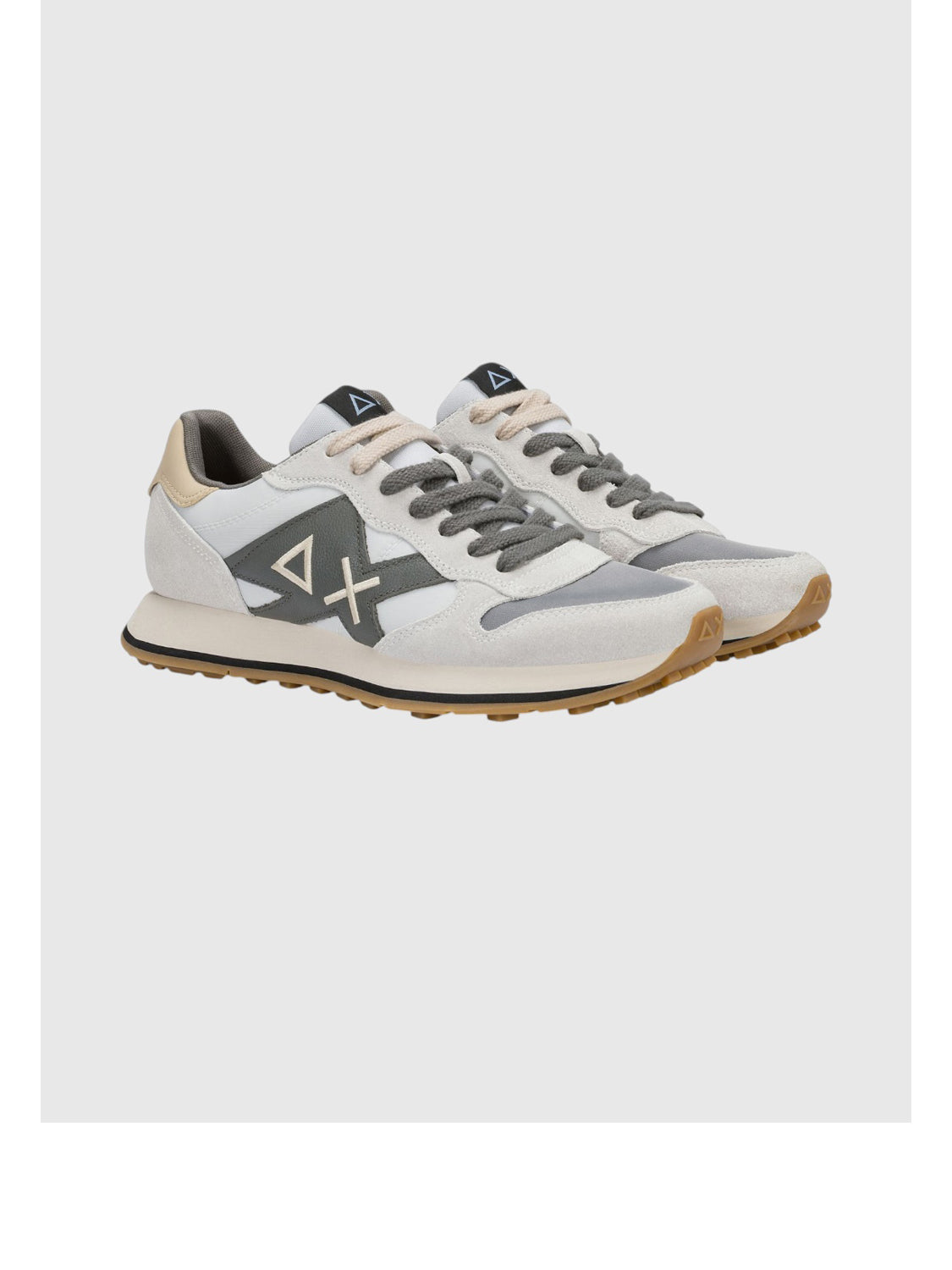 Sun68 Sneakers Uomo Jaki 2.0 Bicolor Ostrica